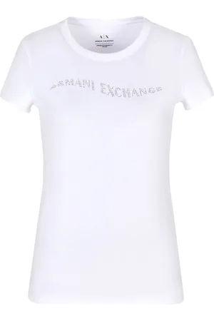 Armani Exchange Rhinestone embellished t-shirt