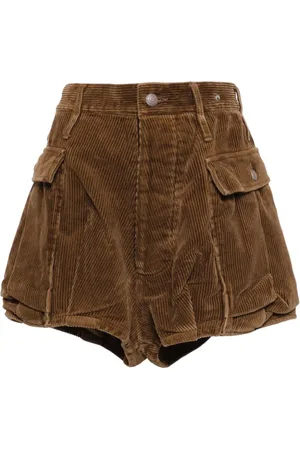 R13 Corduroy cargo shorts