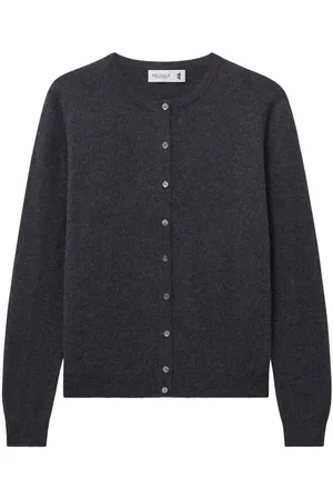 PRINGLE OF SCOTLAND Crew-neck cashmere cardigan