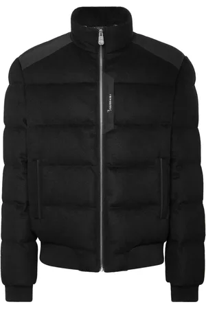 BILLIONAIRE High-neck wool padded jacket