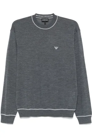 Emporio Armani Marl-knit sweater