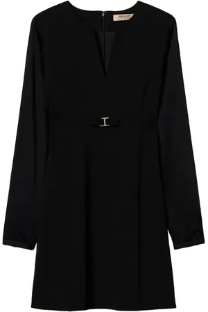 Twin-Set Bow Oval T mini dress