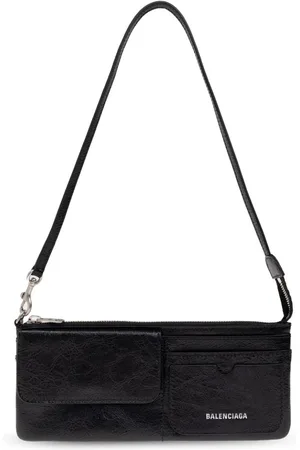 Balenciaga Logo-print shoulder bag