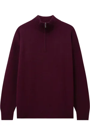 PRINGLE OF SCOTLAND Zip cashmere jumper