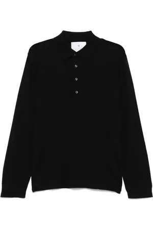 Seven Gauge Fine-ribbed polo shirt