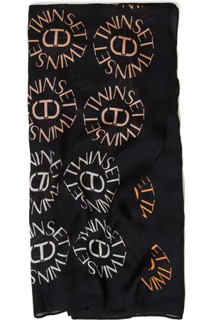 Twin-Set Logo-print scarf