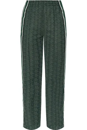 Lacoste Monogram-pattern track pants