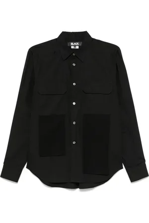 Comme des Garçons Draped-detail shirt