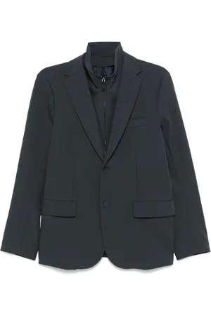 Emporio Armani Detachable-panel blazer
