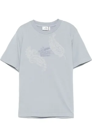 Etro Embroidered-logo T-shirt