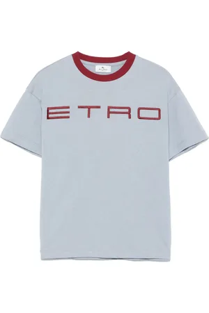 Etro Embroidered-logo T-shirt