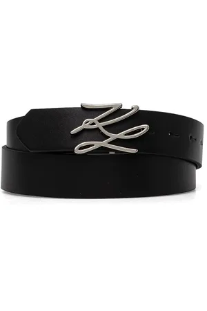 Karl Lagerfeld Logo-buckle belt