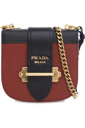 Prada 21th Century City Calf and Saffiano Cahier crossbody bag
