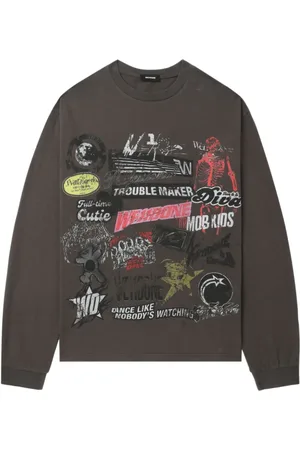 We11 Done Collage sweatshirt