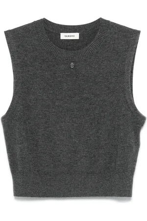 Sandro Cropped vest