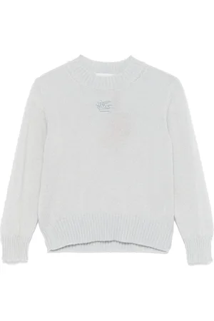 Etro Pegaso-embroidered sweater