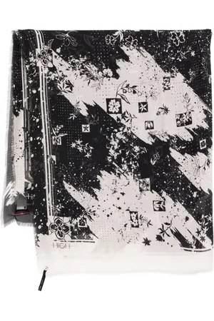 High Romance-printed scarf