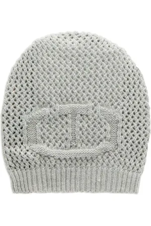 Twin-Set Logo-embroidered beanie