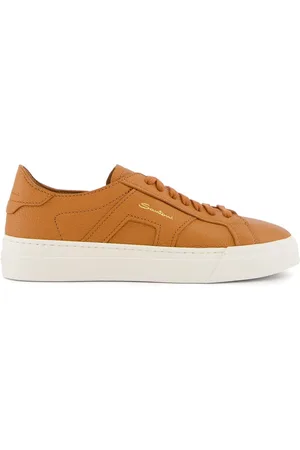 santoni Leather sneakers