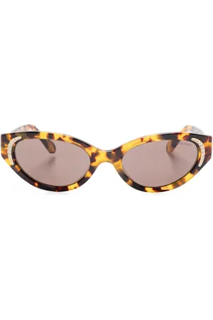Swarovski Tortoiseshell-effect sunglasses