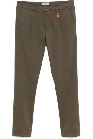 Manuel Ritz Pleated chino trousers