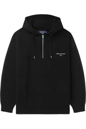 Comme des Garçons Logo-embroidered hoodie