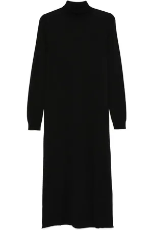 SEVENTY BY SERGIO TEGON Roll-neck knitted dress