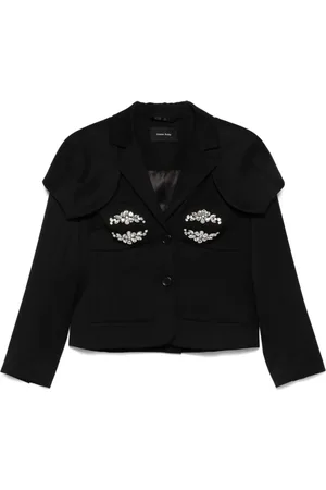 Simone Rocha Crystal-embellished jacket
