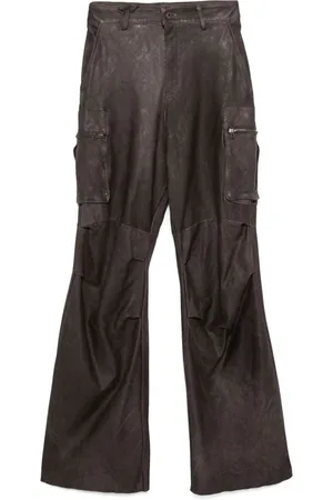 SALVATORE SANTORO Leather trousers