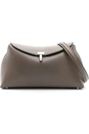 Totême T-Lock clutch bag