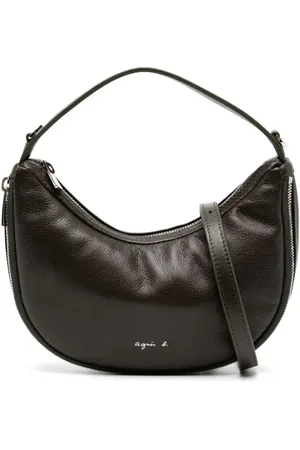 AGNÈS B. Leather crossbody bag