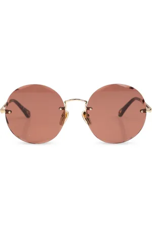 Chloé Oversized round-frame sunglasses