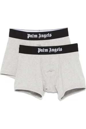 Palm Angels Logo-waistband briefs (pack of two)