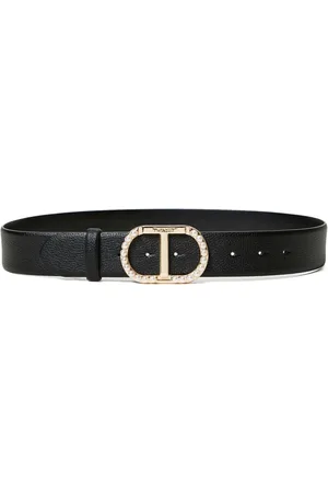 Twin-Set Oval T buckle belt