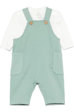 TEDDY & MINOU Buttoned dungaree set