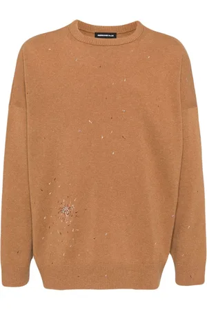 UNDERCOVER Cross-embroidered jumper