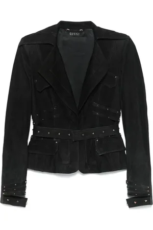 Gucci 2000s suede jacket