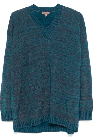 ROMEO GIGLI 1990s metallic-threading sweater
