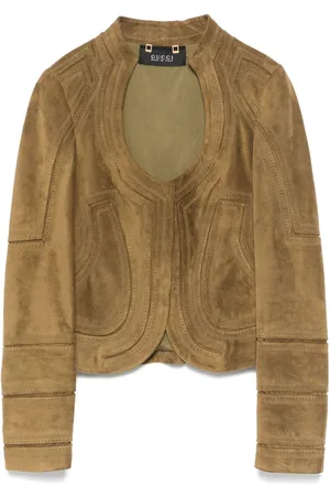 Gucci 2000s suede jacket