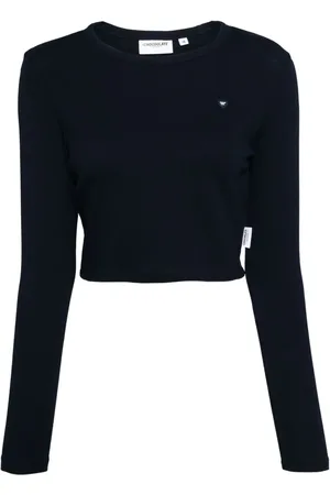 Chocoolate Logo-patched top