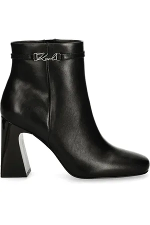 Karl Lagerfeld 90mm logo ankle boots