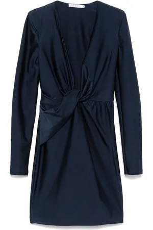 AMEN Knot-detailed mini dress