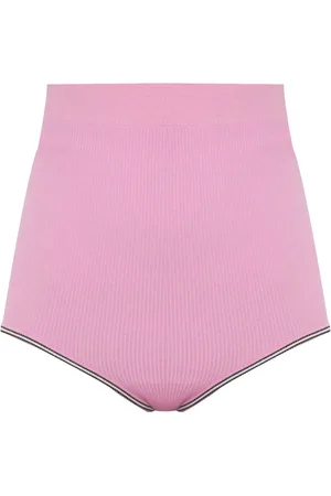 Jacquemus Ribbed-knit mini shorts