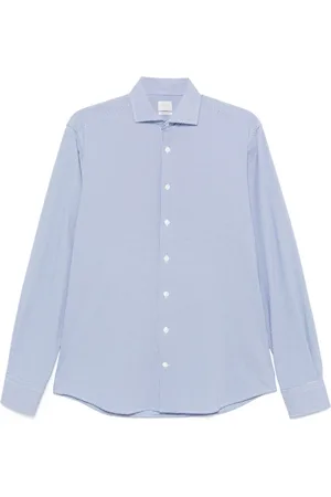 Traiano Milano Geometric-pattern shirt