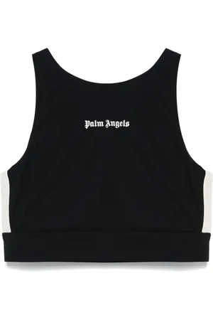 Palm Angels Logo-print top