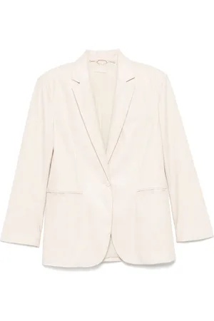 Liu Jo Faux-leather blazer