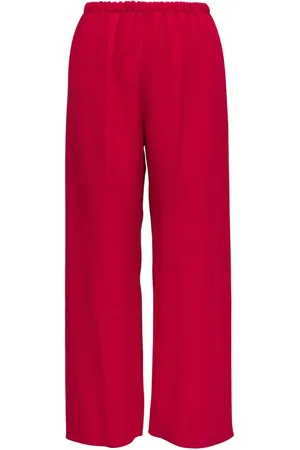 PETER COHEN Silk palazzo pants