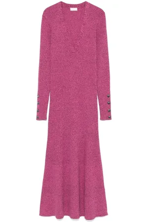 Liu Jo Marl-knit midi dress
