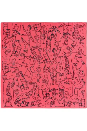 Bimba y Lola Graphic-print scarf