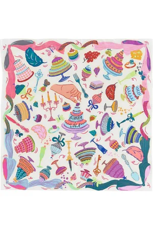 Bimba y Lola Graphic-print scarf